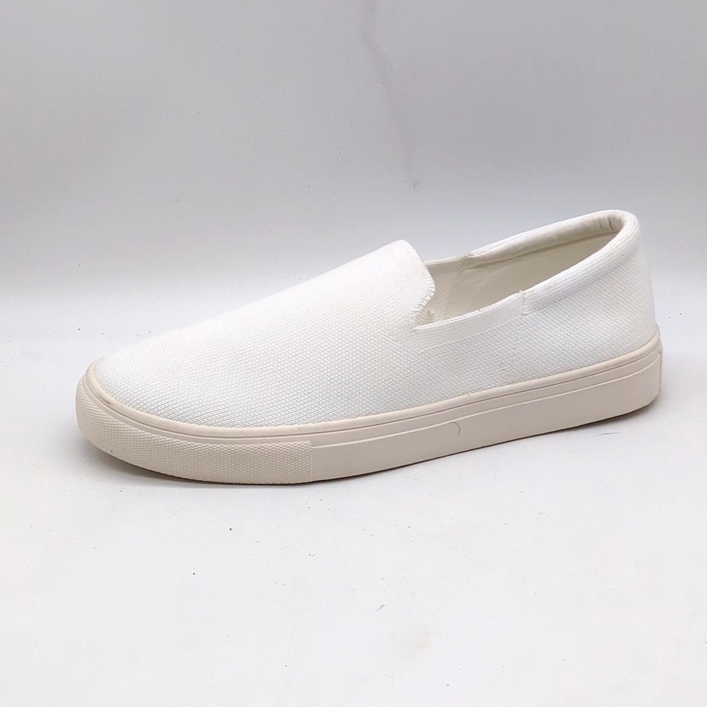 Old Navy Shoes Womens White 9.5 Loafer Sneakers Walking Comfort Stretch NEW